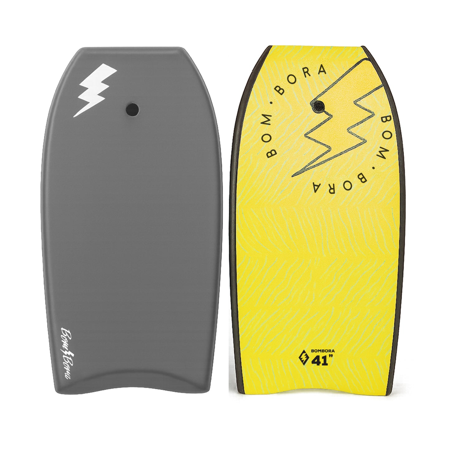 BODYBOARD BB 41" GREY/YELLOW