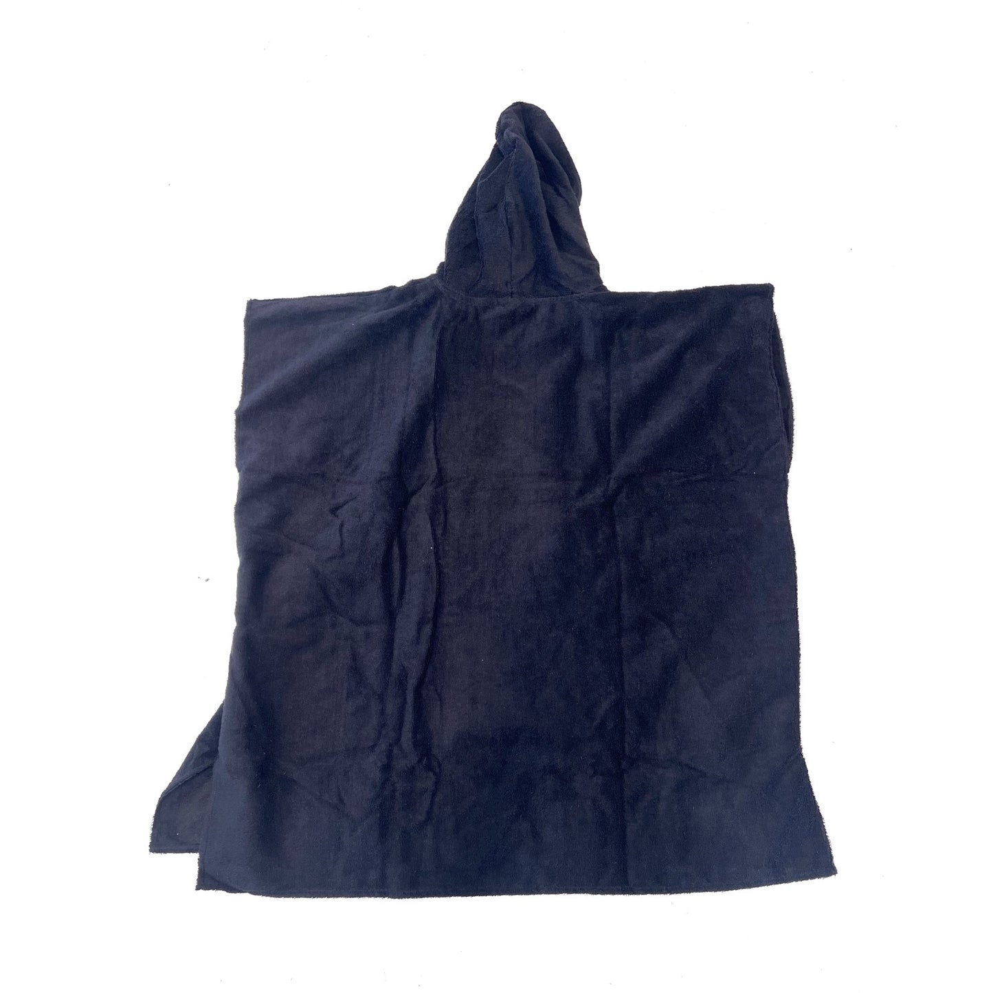 CL TOWEL PONCHO BLACK