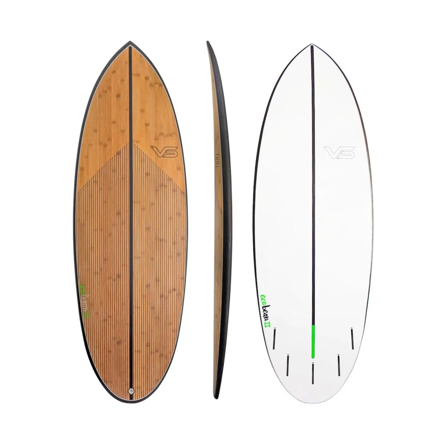 Eco Bean II V2 - Bamboo Surfboard