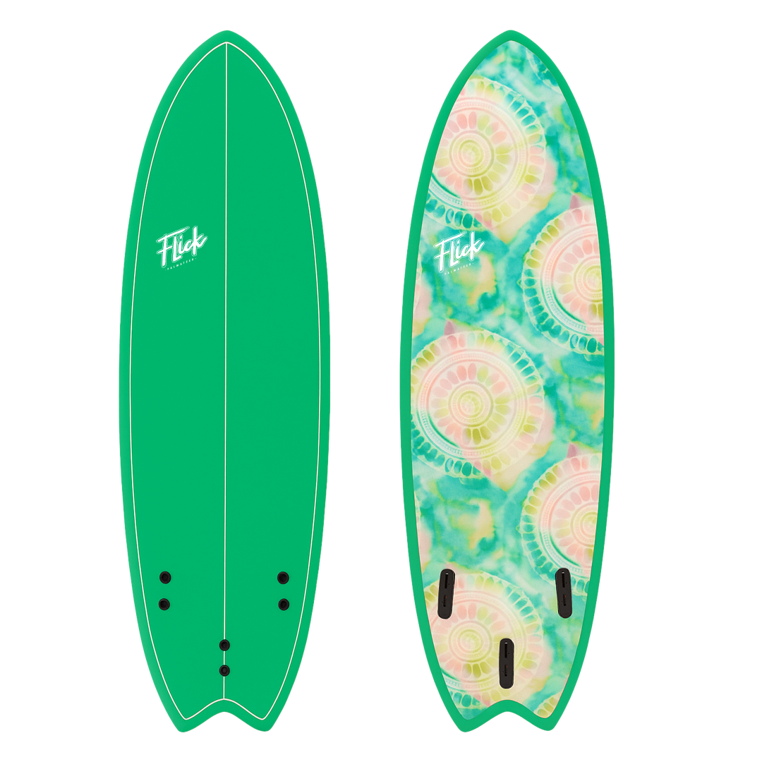 Flick Softboard V2 - Green 5.10