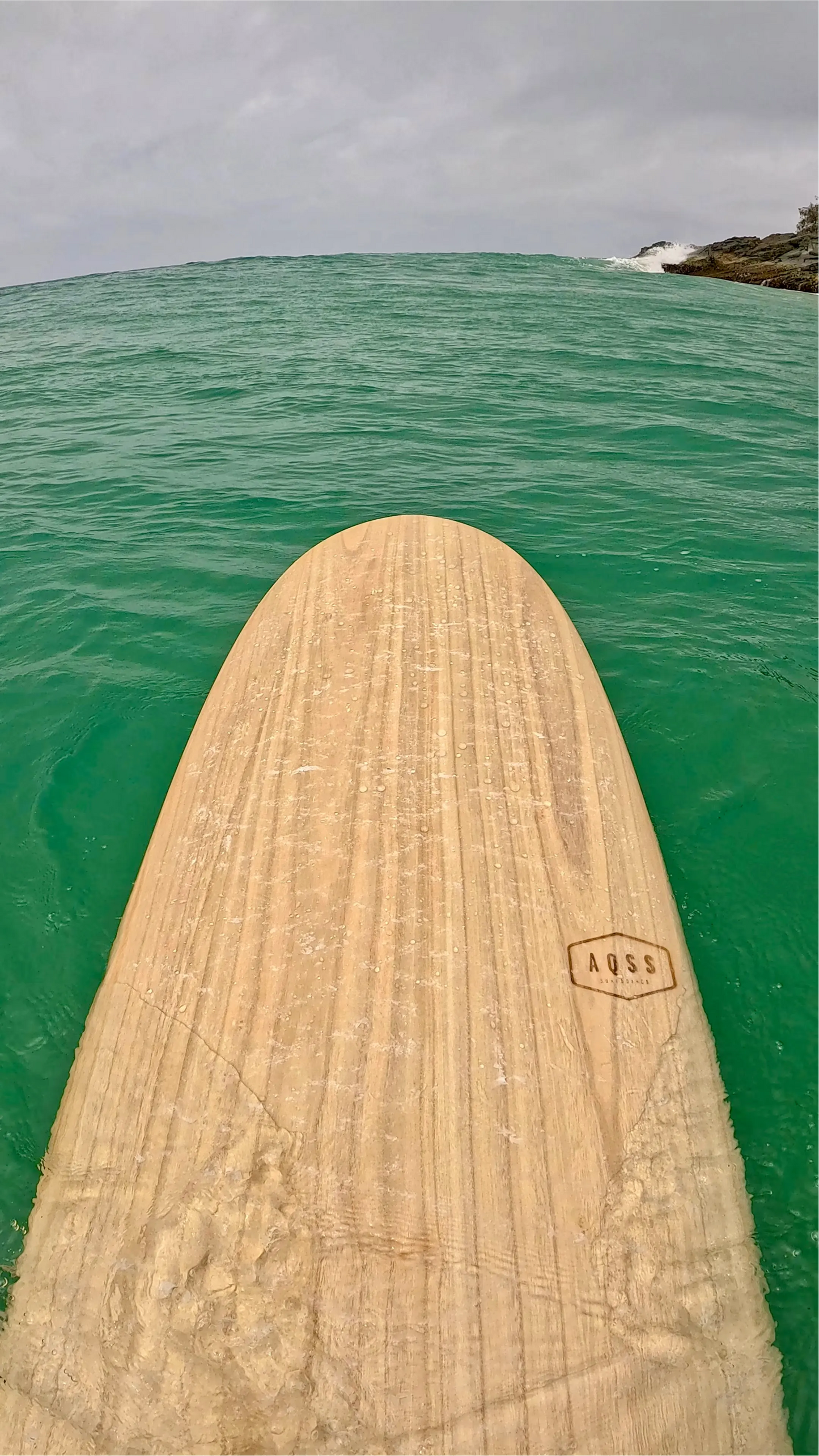 AQSS Soulstice Longboard - Eco-Tech XL 9.6 Surfboard