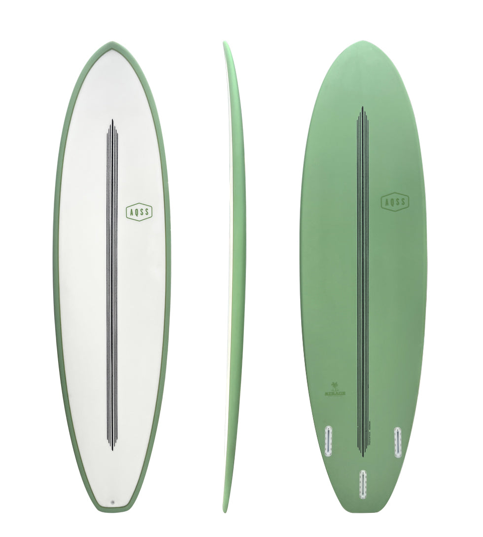 Mirage Midlength - Green Surfboards