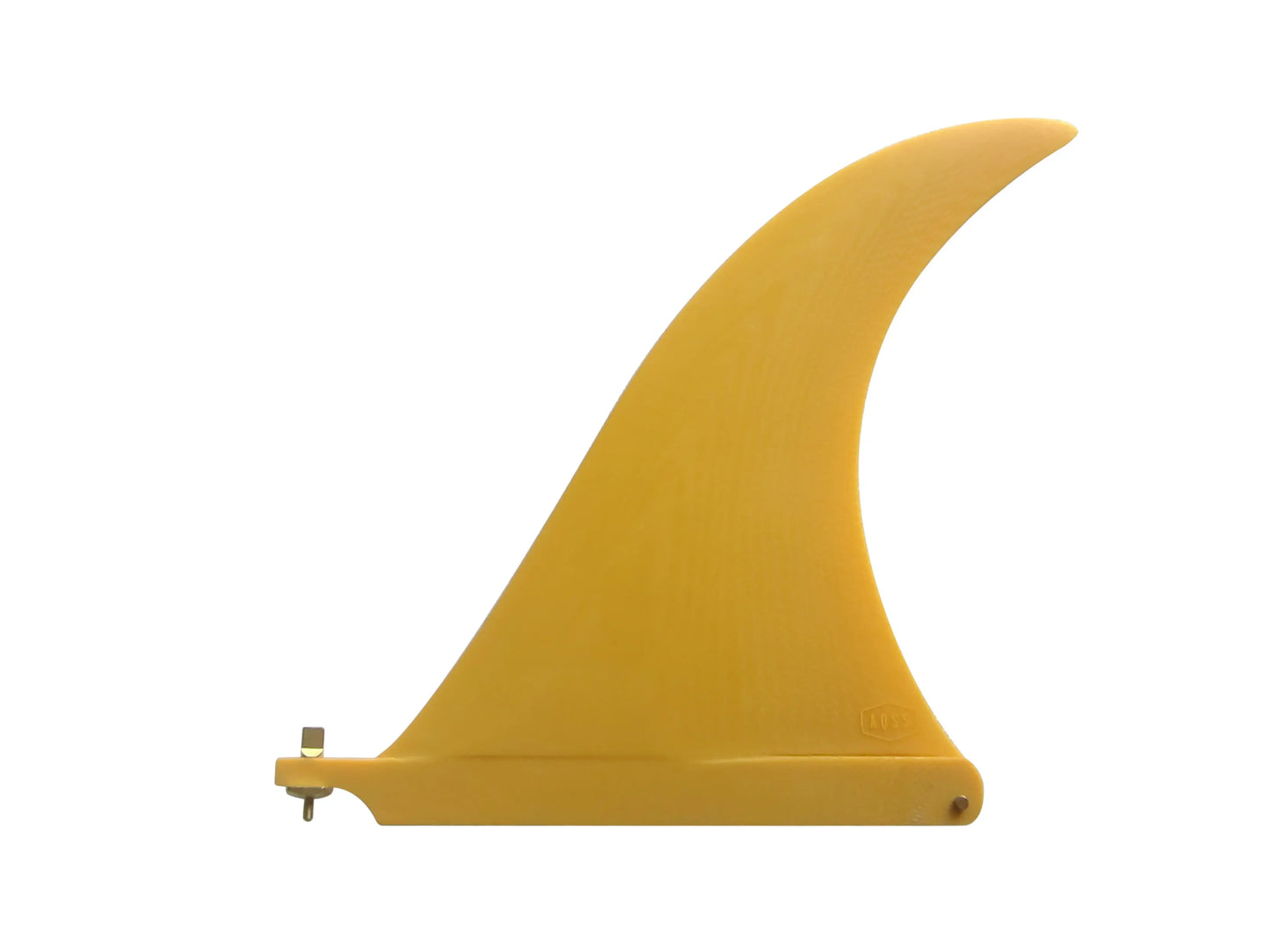 AQSS Single Fin - Orange Rake 10"