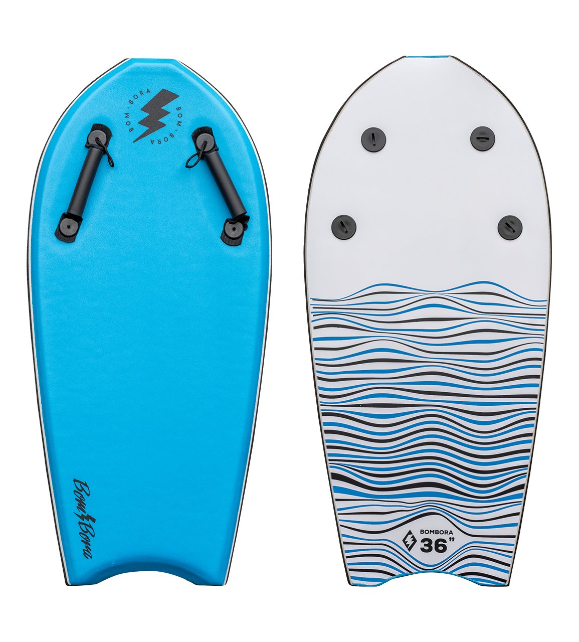 Bom Bora Bodyboard - Towable Blue 36"
