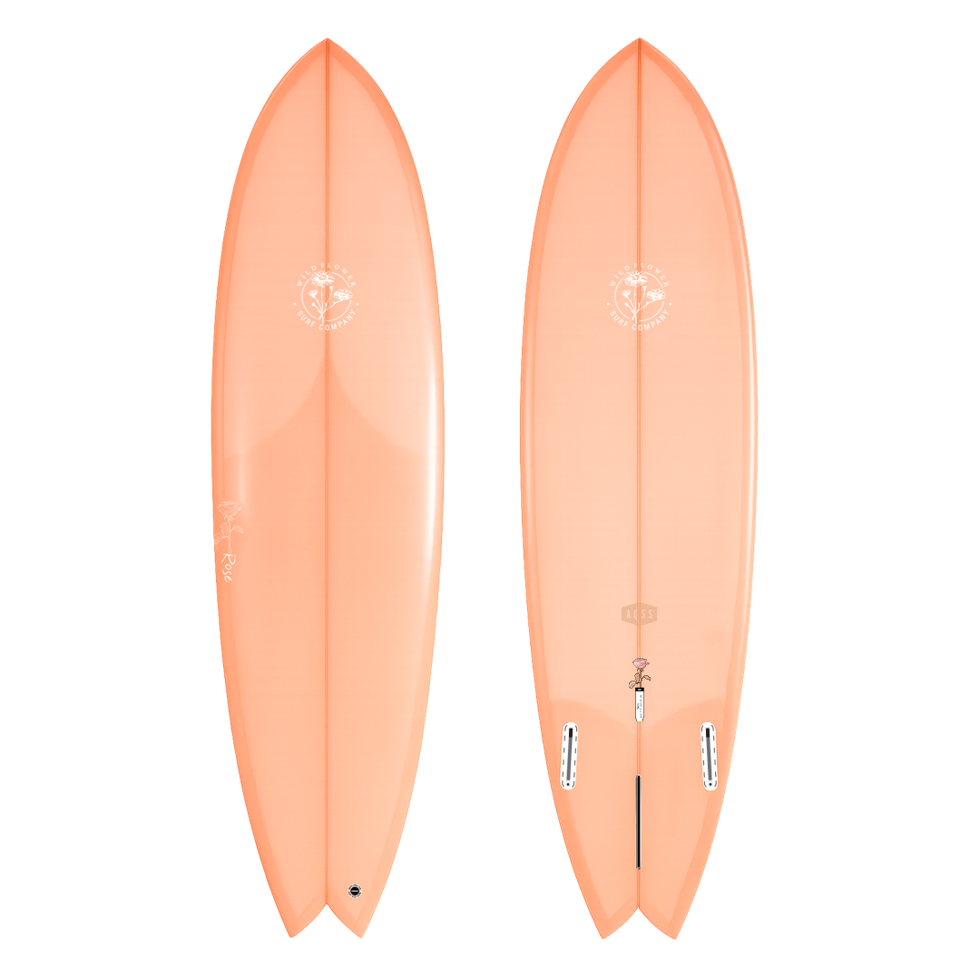 Wildflower Rose - Coral Surfboards