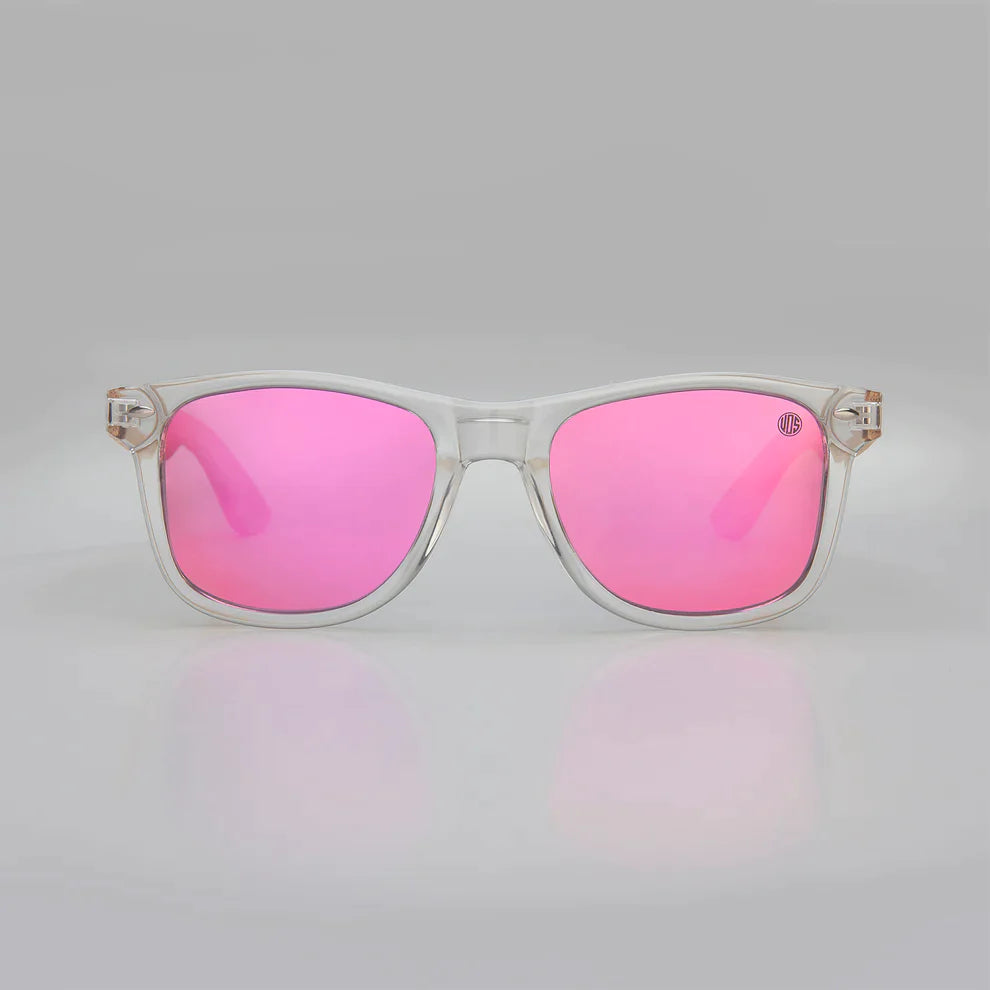 UOS KUTA Beach XL Sunglasses Pink Mirror – The Surfboard