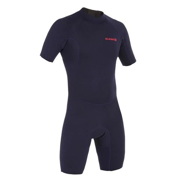 Olaian Mens 1.5mm Springsuit - Navy