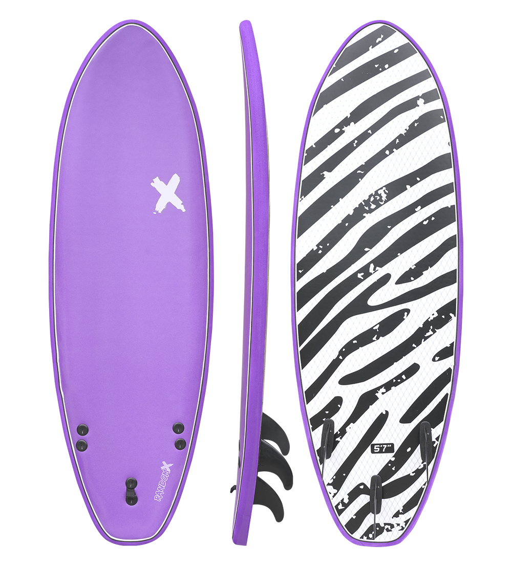 Random X Softboard 5'7 - Purple