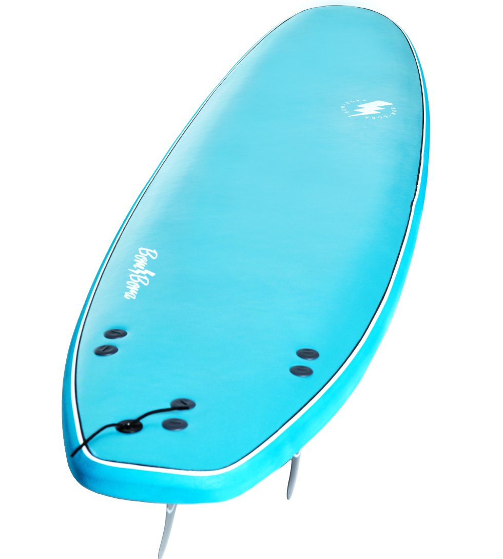 BOM BORA SOFTBOARD 7'0 BLUE - The Surfboard Warehouse Australia
