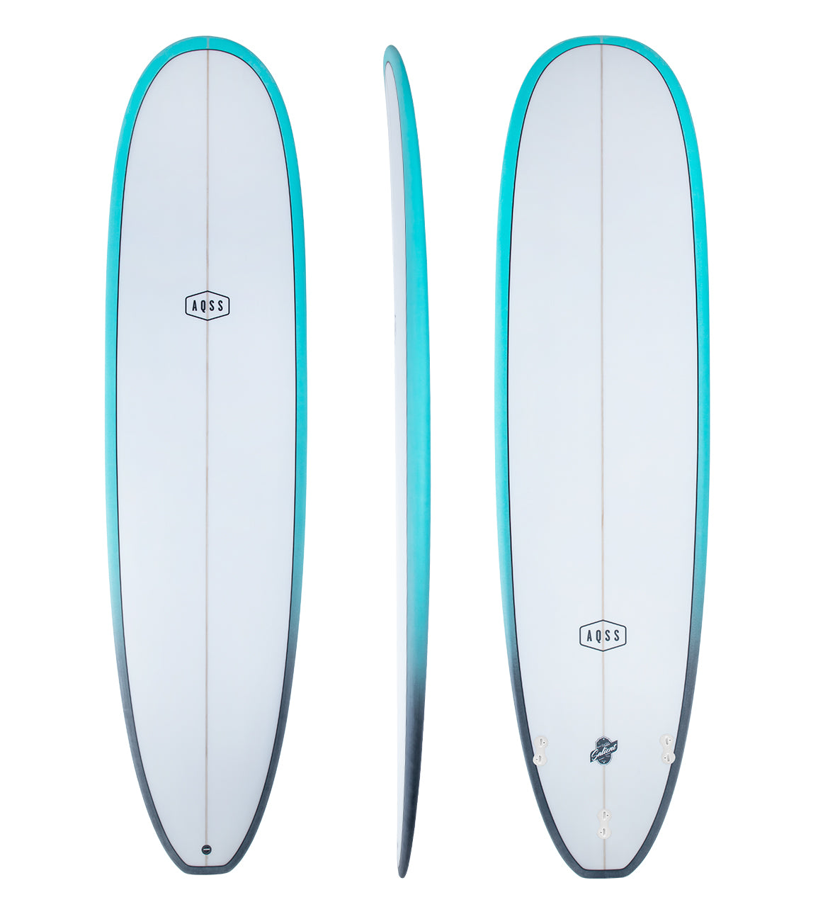 Salient Mini Mal ST - Turquoise/Black Surfboards