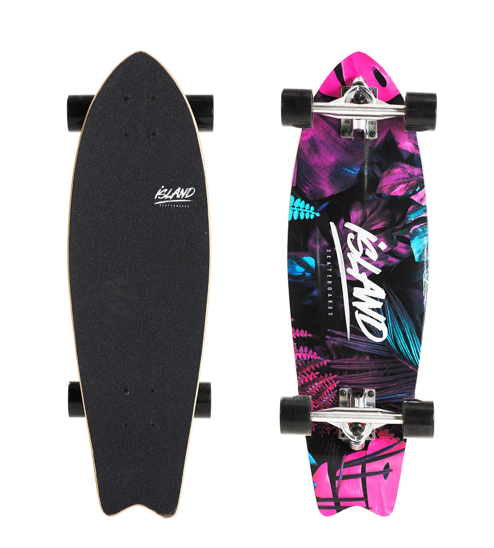 28" FISH TAIL CRUISER - RED TROPICAL