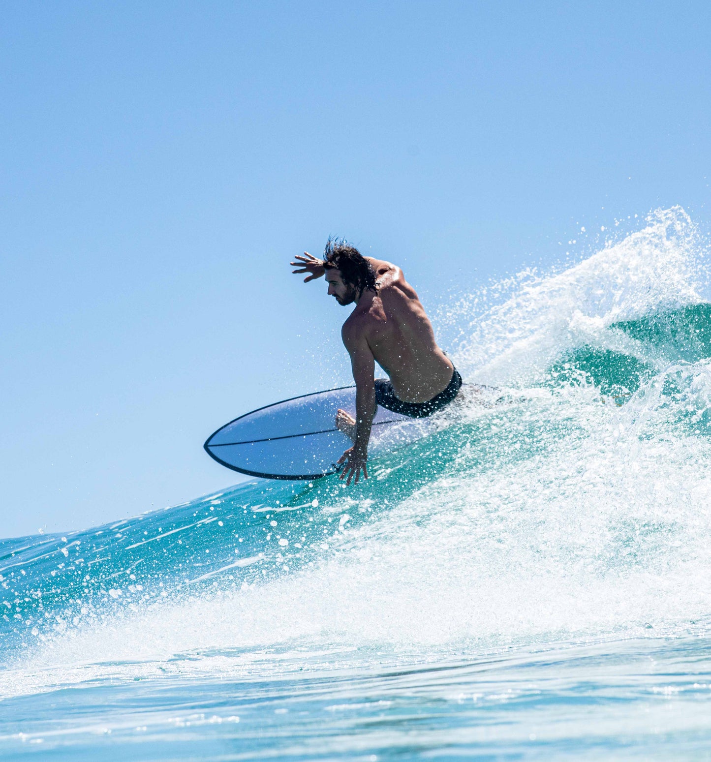 Vanquish Hybrid Carbon Shortboard - Gradient Surfboards