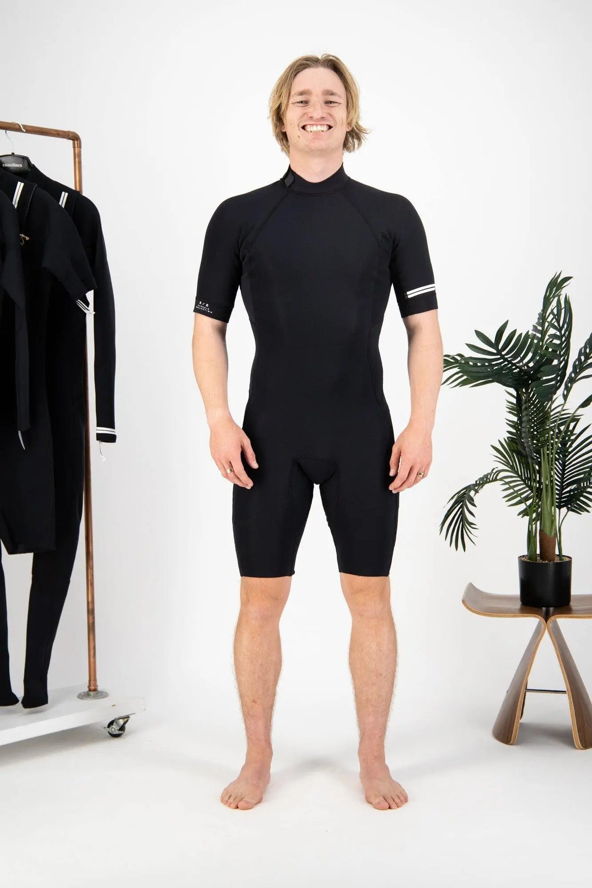 Classic Mens 2/2 Backzip Springsuit