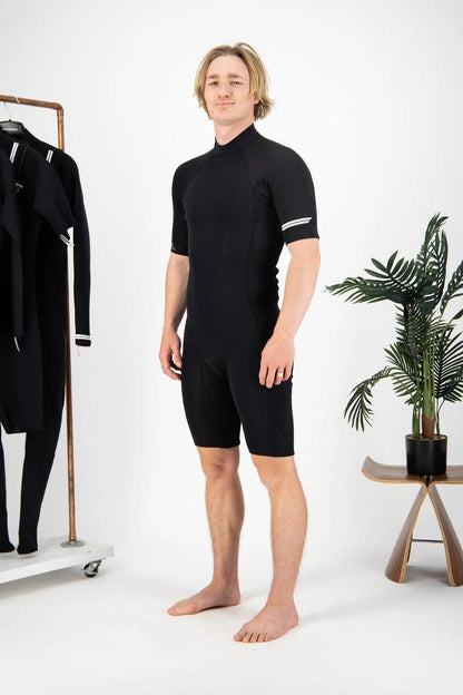 Classic Mens 2/2 Backzip Springsuit