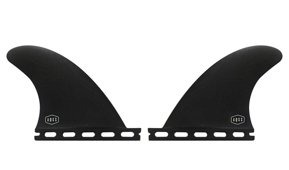AQSS Midnight Single Tab Rear Quad (2 Fins) Set