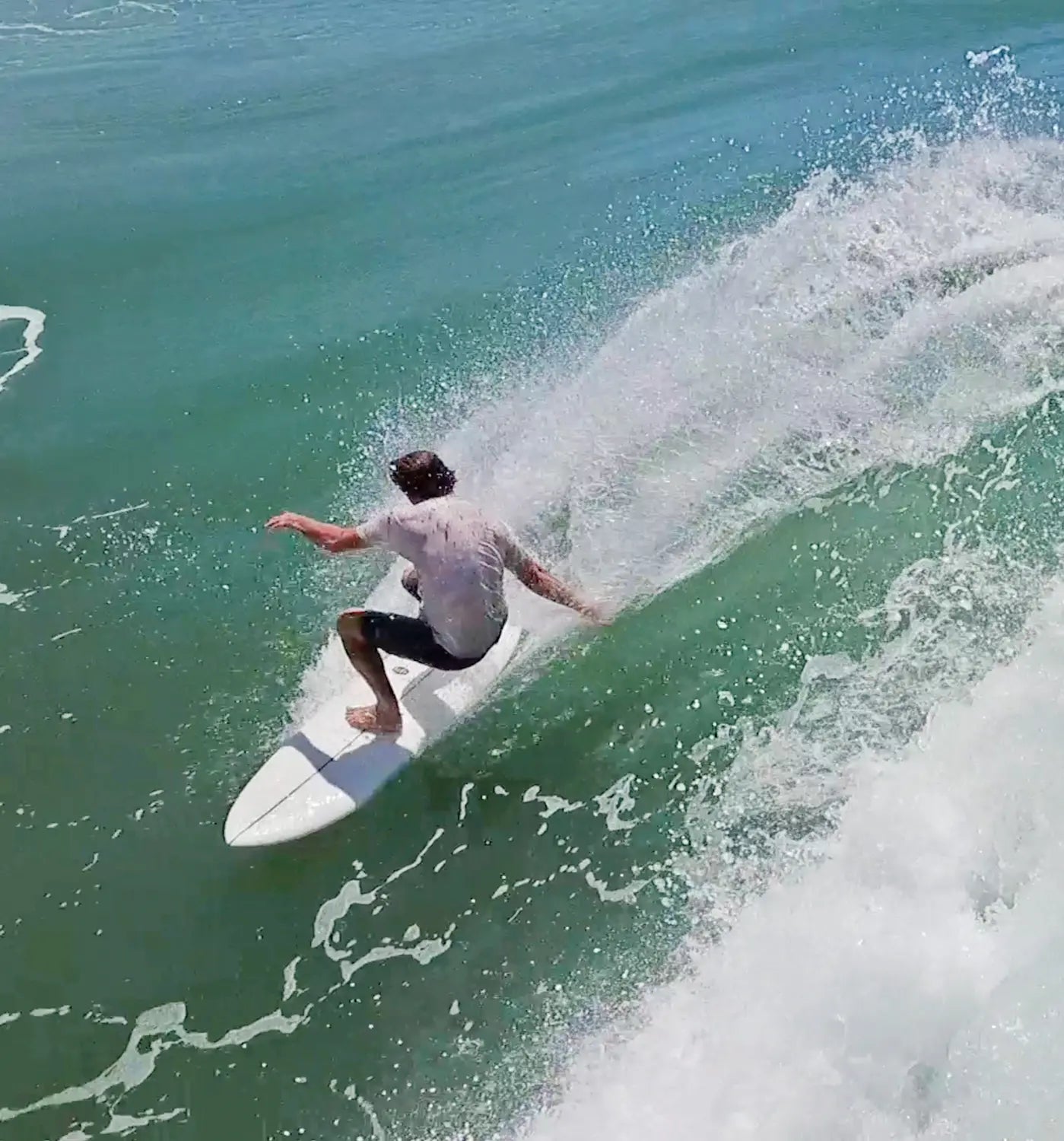 AQSS 420 Midlength Surfboard