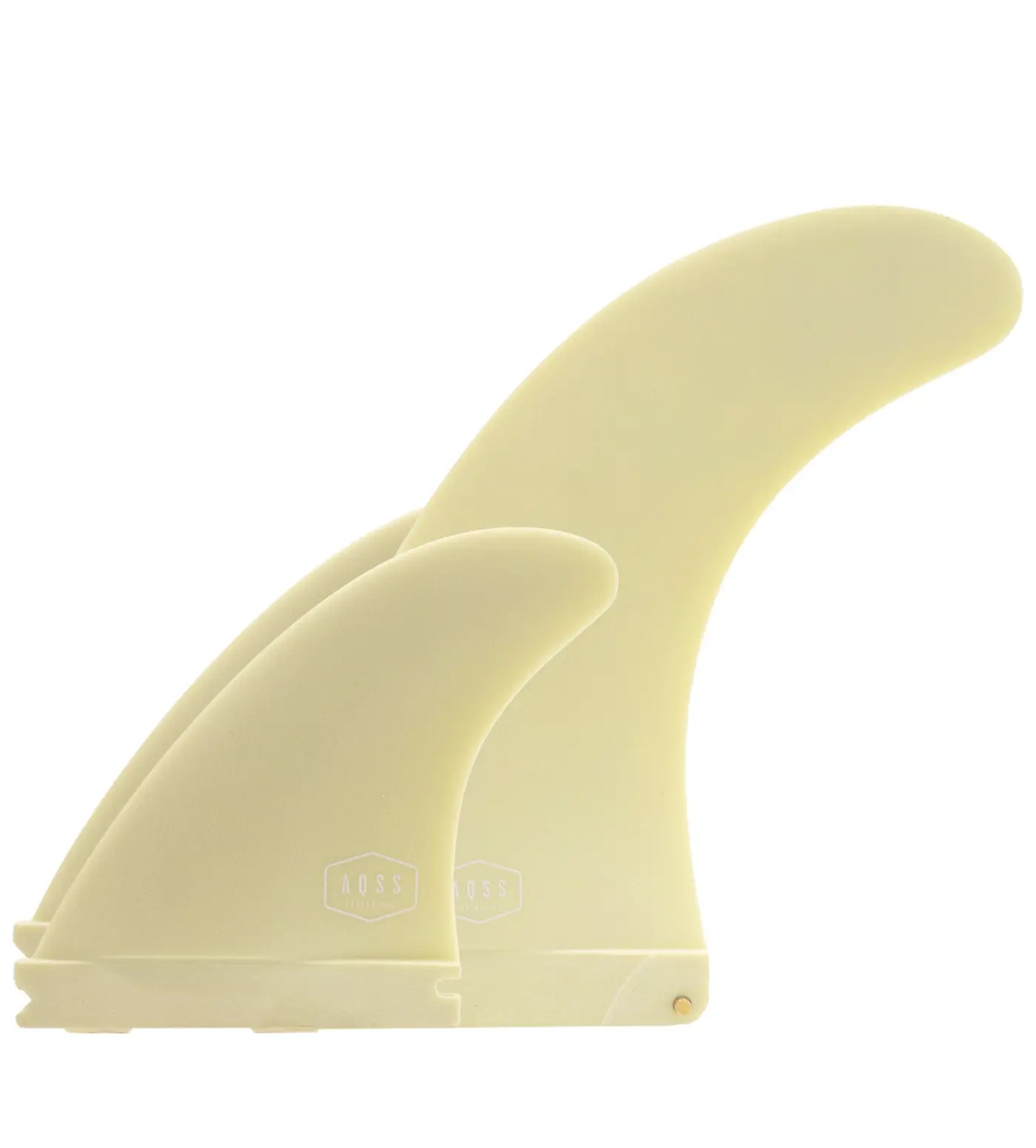 AQSS 2+1 Fin Set - Beige 9" + Single Tab