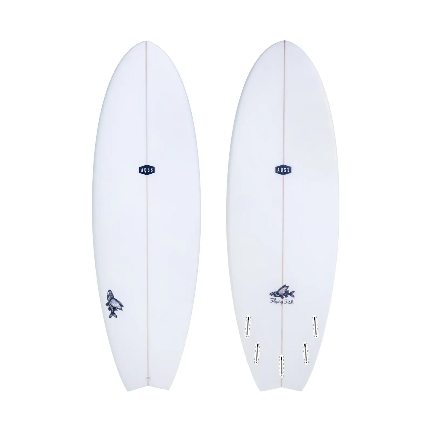 AQSS Flying Fish - Clearskin Surfboard
