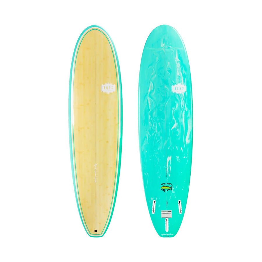 Mahi Mahi Minimal - Aqua Surfboard