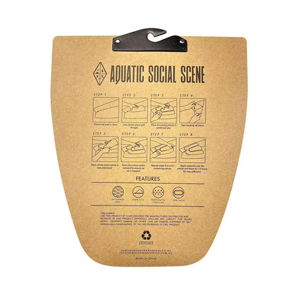 AQSS Tail Pad 3pc - White Marble