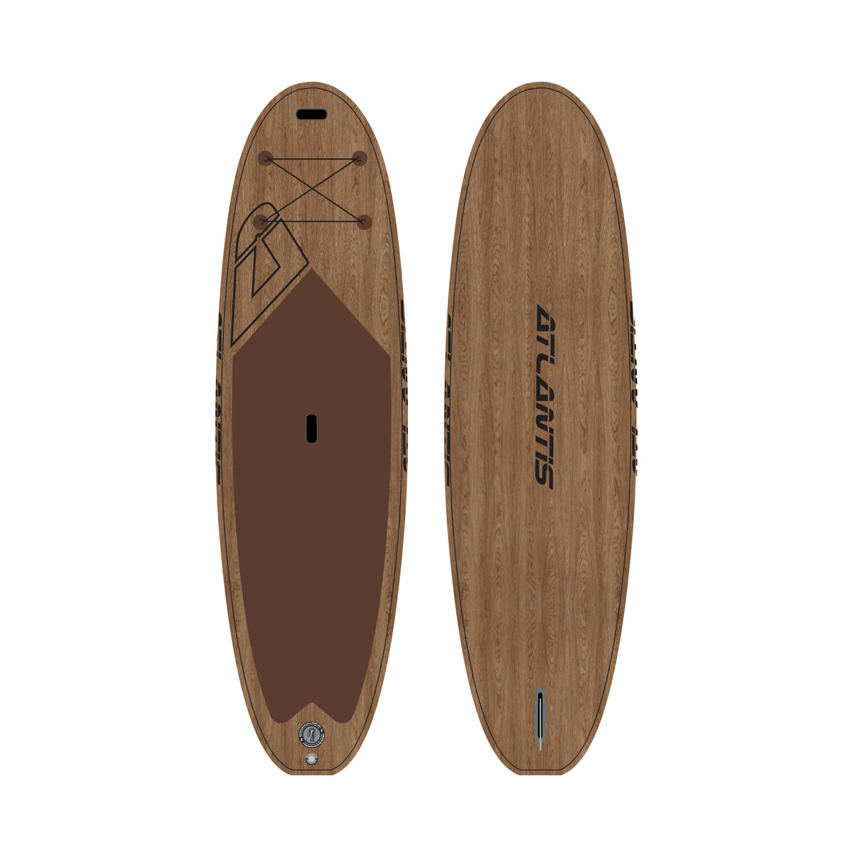 Atlantis Inflatable Atlantis Inflatable SUP - Nomad - Timber 10.0 – The Surfboard Warehouse ...