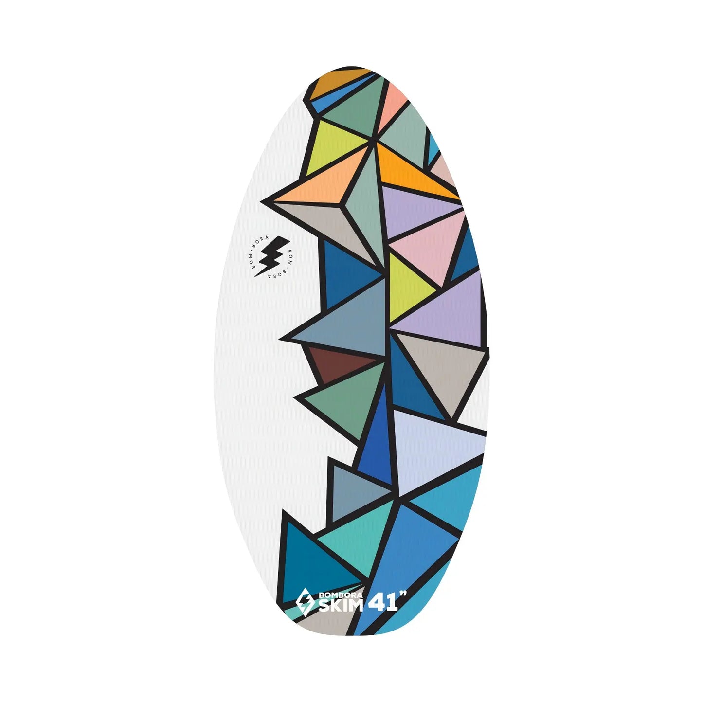 Bom Bora Skimboard - EVA - Geometric Triangles 41"