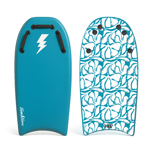 BODYBOARD BB DUO 45 BLUE LEAVES