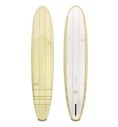 Bronze Whaler Longboard by Beau Young - Gold Surfboard