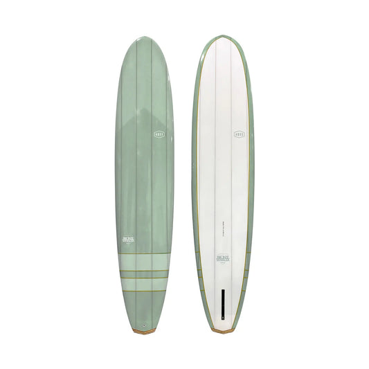 Bronze Whaler Longboard by Beau Young - Olive Surfboard