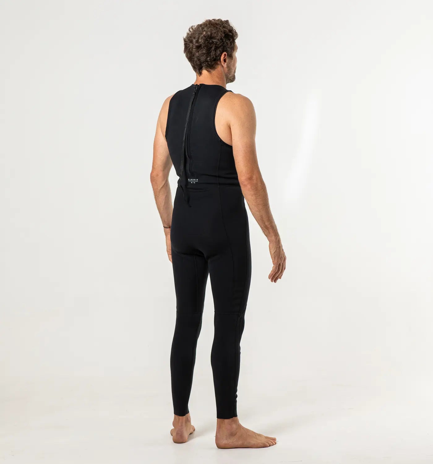 Classic Mens 2/2 Backzip Long John