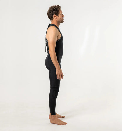 Classic Mens 2/2 Backzip Long John
