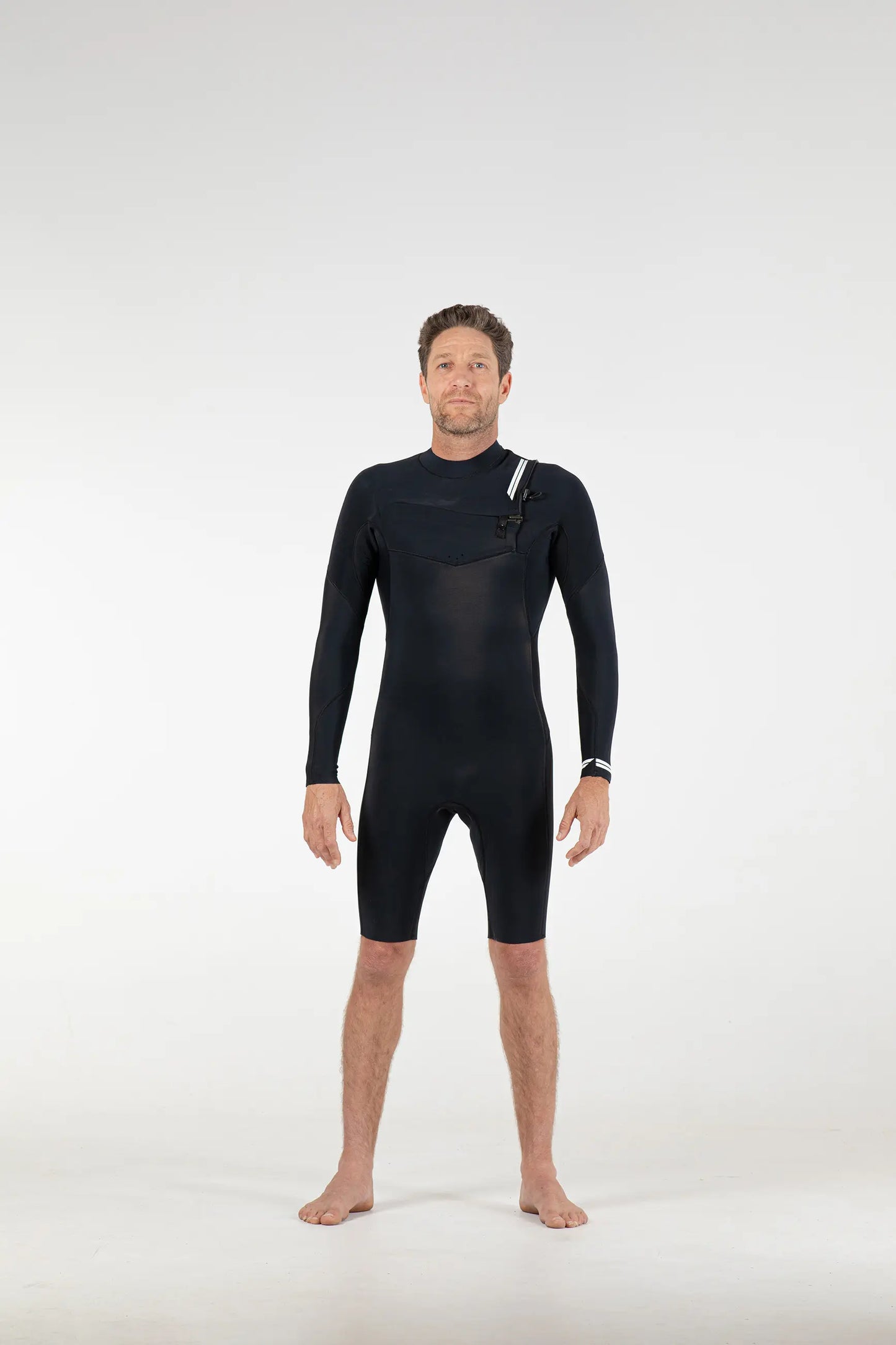 Premium Mens 2/2 Chestzip Longsleeve Springsuit