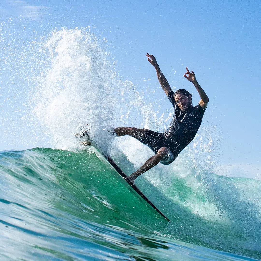 Eco Bean III - Brushed Carbon Surfboard
