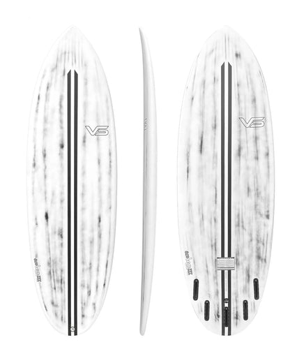 Eco Bean III - Brushed Carbon Surfboard