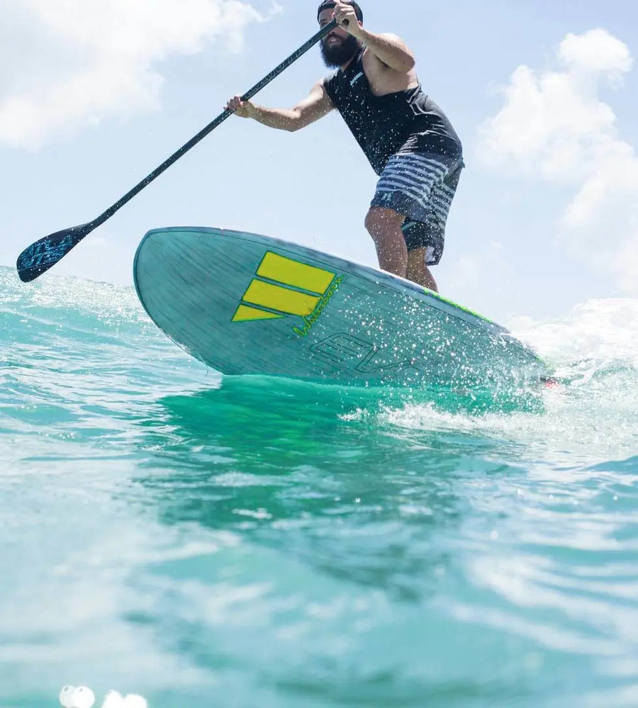 Waterborn SUP - Evoke Carbon - Neon Yellow