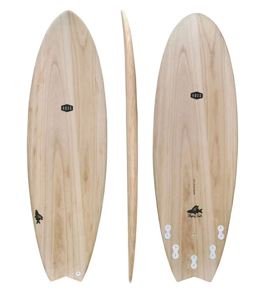 AQSS Flying Fish - Eco-Tech Twin Tab Surfboard