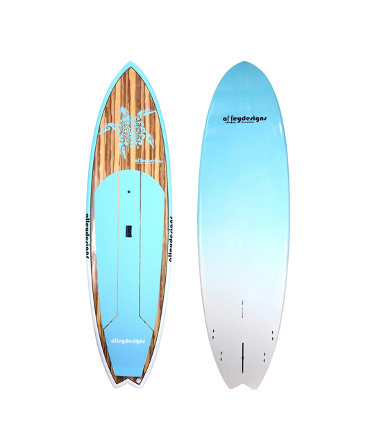 Allrounder Fish SUP 10.0 - Blue Turtle Timber