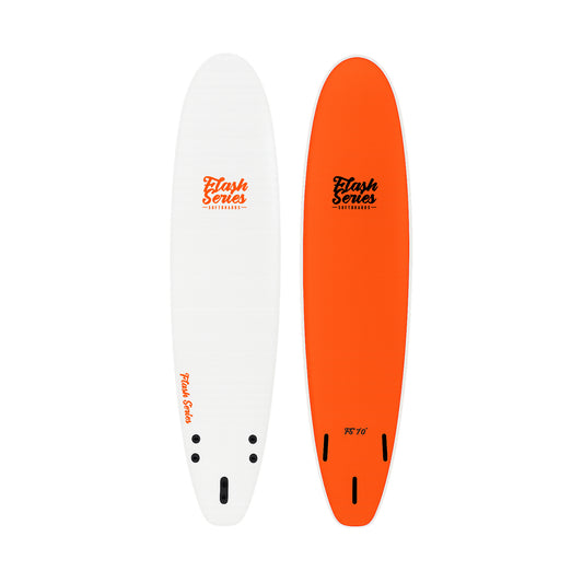 Flash Series Softboard - White Orange 7.0