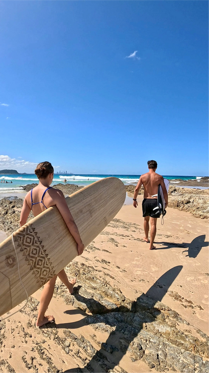AQSS Soulstice Longboard - Eco-Tech XL 9.6 Surfboard