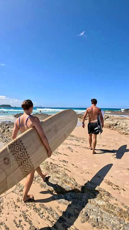 AQSS Soulstice Longboard - Eco-Tech 9.0 Surfboard