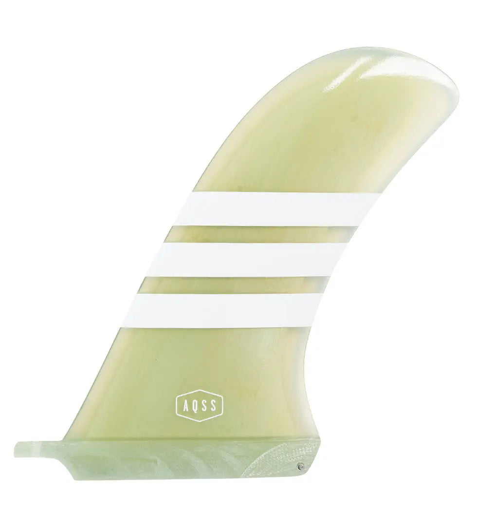 AQSS Single Fin - Retro Hatched 9"