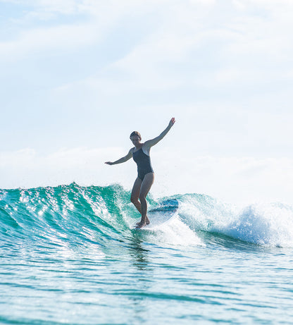Vintage Log Longboard - Navy