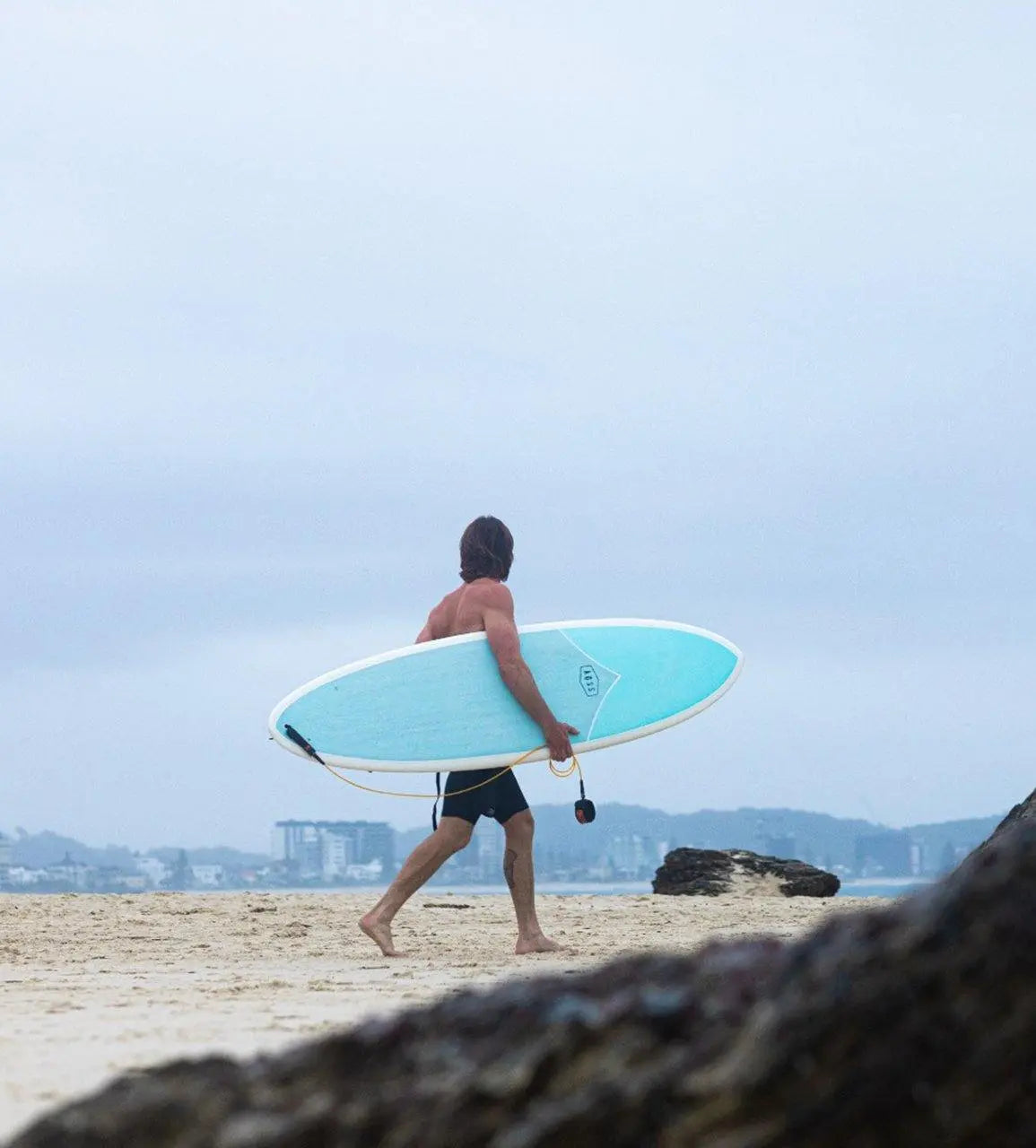 Middie - Midlength Surfboard Blue/White