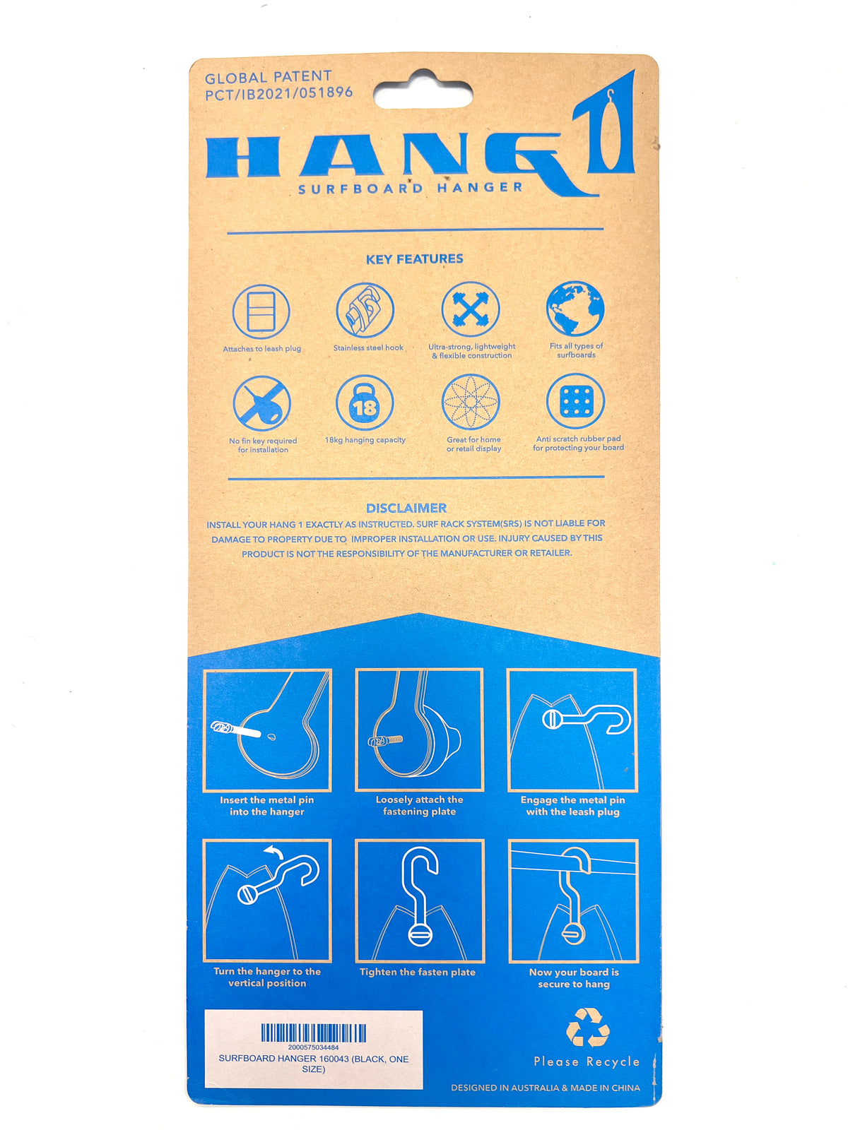 Surfboard hanging hooks online