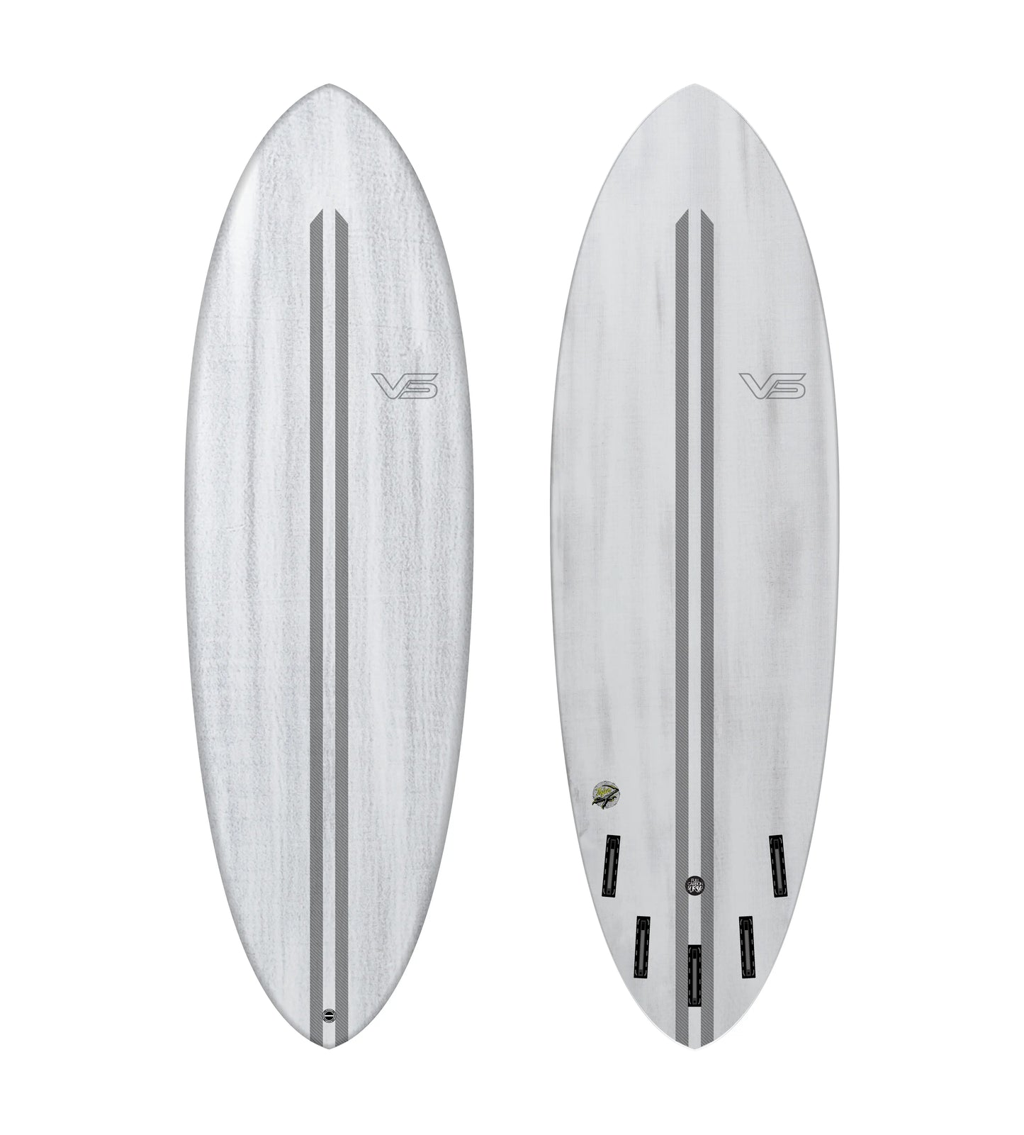 Tajen Hybrid Shortboard - Brushed Carbon Surfboard
