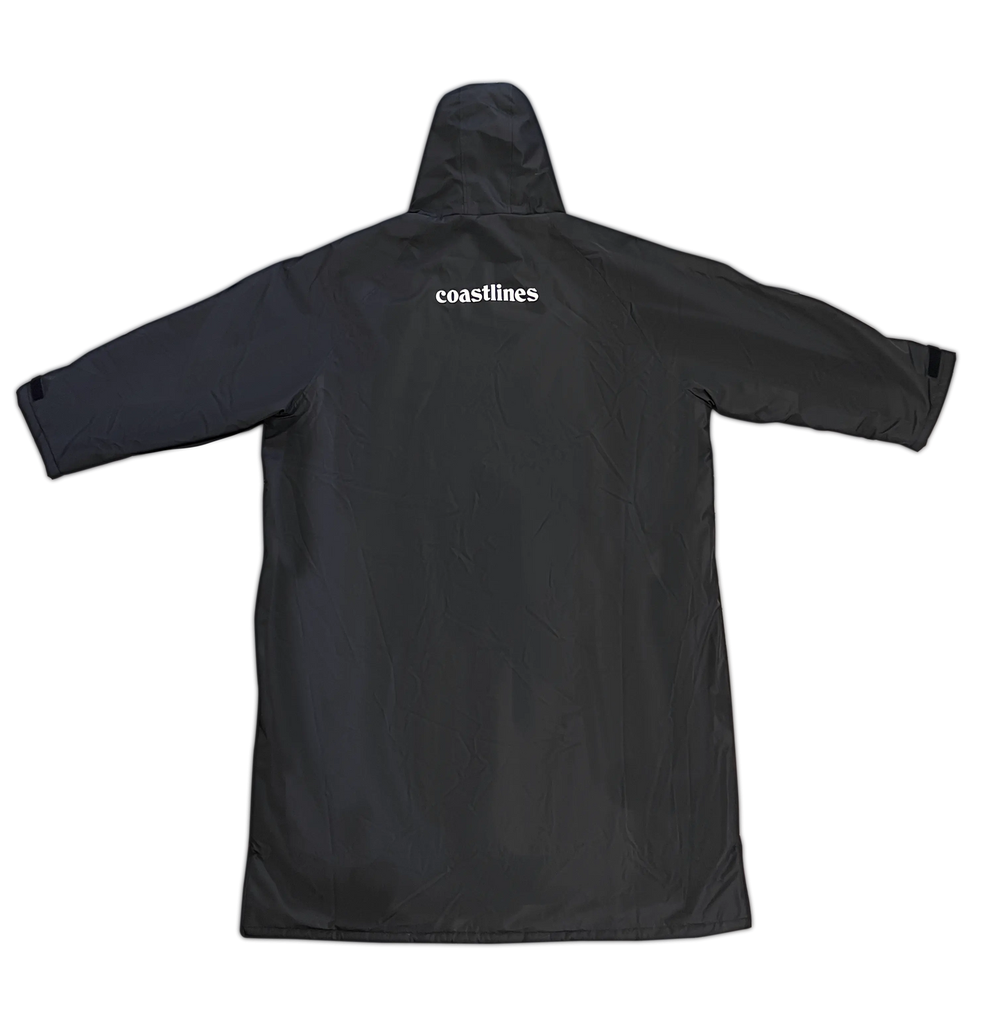 Coastlines Surf Change Robe Black/Red