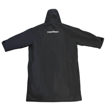 Coastlines Surf Change Robe Black/Red