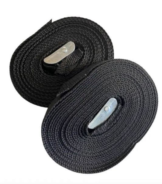 3m Tie Downs - Black 2 pieces