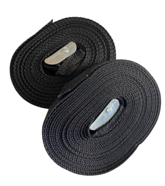 3m Tie Downs - Black 2 pieces