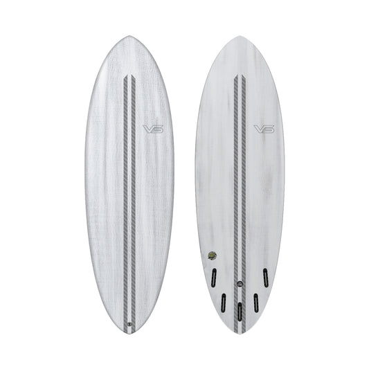 Tajen Hybrid Shortboard - Brushed Carbon